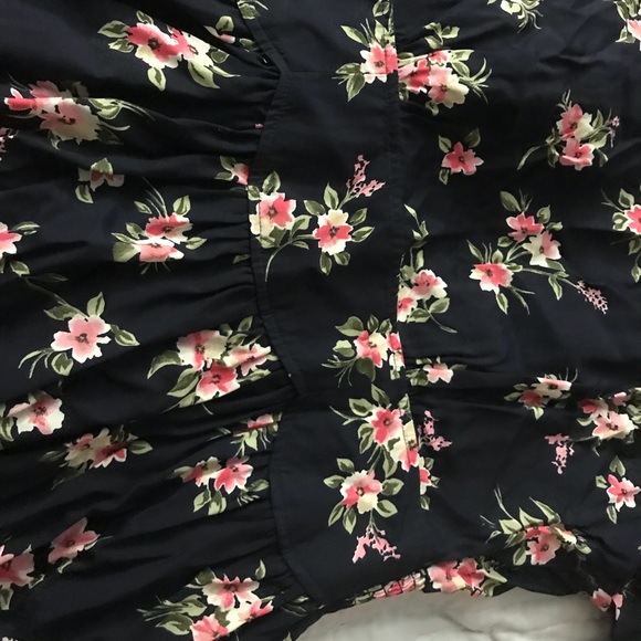 Vintage long floral dress - Picture 2 of 3